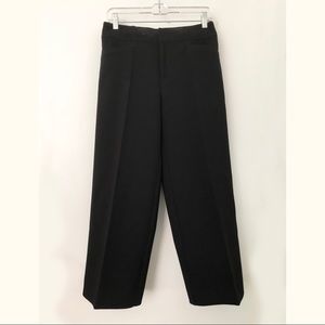 424 FIFTH Heavy Crepe Black Culottes / Crop Pant